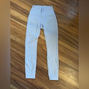 lululemon athletica Light Gray Leggings